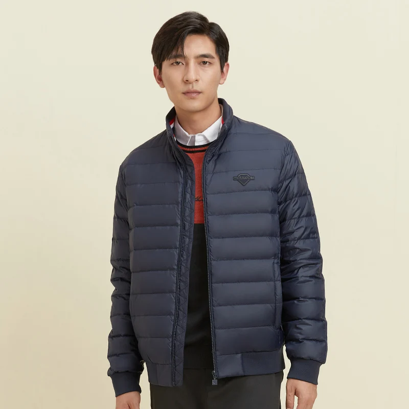 Мужские пуховики Chericom утепленный теплый пуховик пальто на утином пуху модные