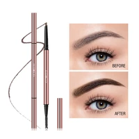 ultra fine triangle eyebrow pencil precise brow definer long lasting waterproof blonde brown eye brow makeup 6 colors cosmetics