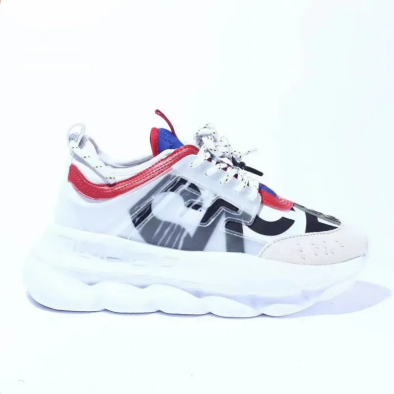 Designer Shoes Women Men Triple White Black Twill Suede Trainers Blue Fluo Multi-Color Rubber Platform Calfskin Sneakers Sports