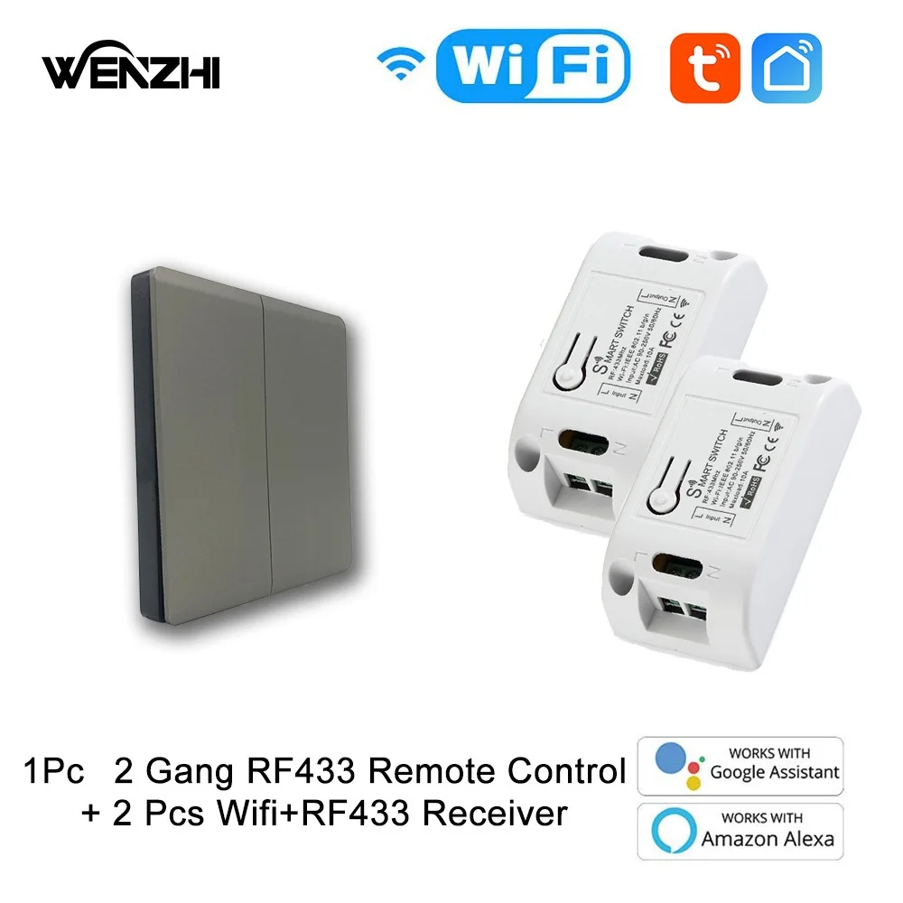 

RF 433 МГц беспроводной модуль выключателя света Wenzhi