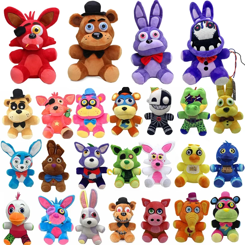 Bandai Cottons FNAF плюшевая игрушка 18 см унисекс фильм ТВ коллекция мягкие куклы для
