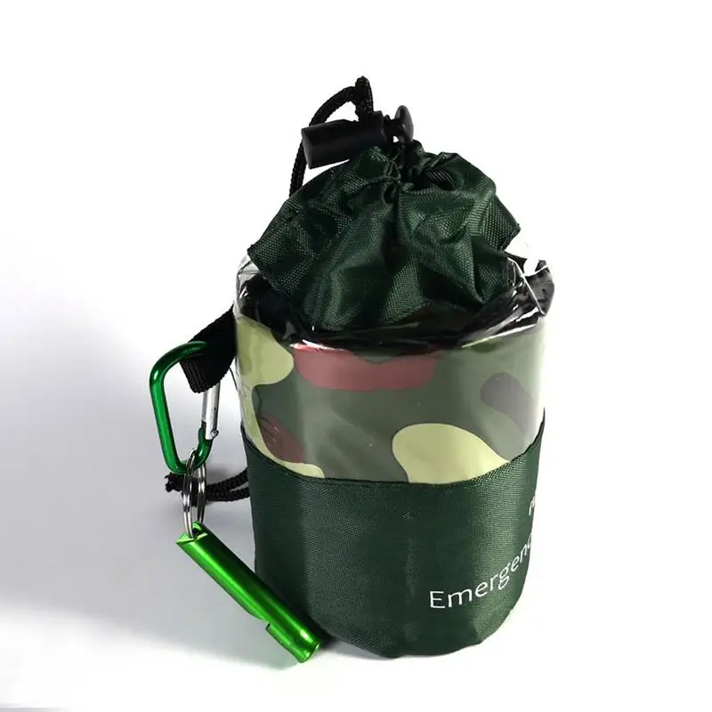 

Survival Sleeping Bags Waterproof Portable Sleep Bag For Adult Lightweight Portable Blanket With Whistle Suitable For