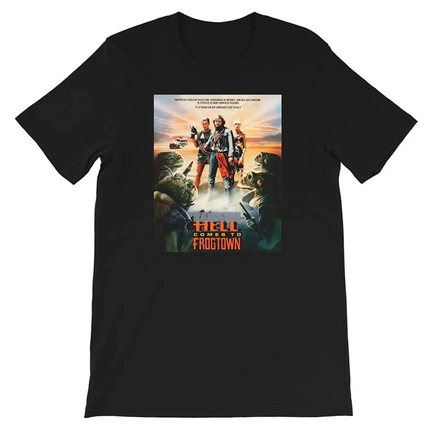 Постер с изображением Хелла приходит в Frogtown ужас научная фантастика лагерь 80-х