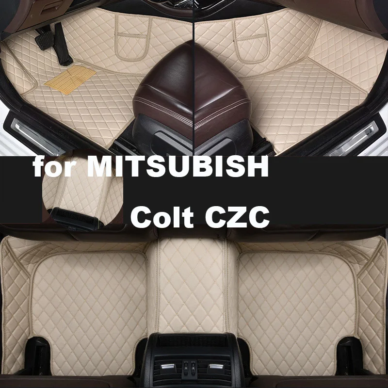 

Autohome Car Floor Mats For MITSUBISHI Colt CZC（Right driving）2006-2009 Year Upgraded Version Foot Coche Accessories Carpets