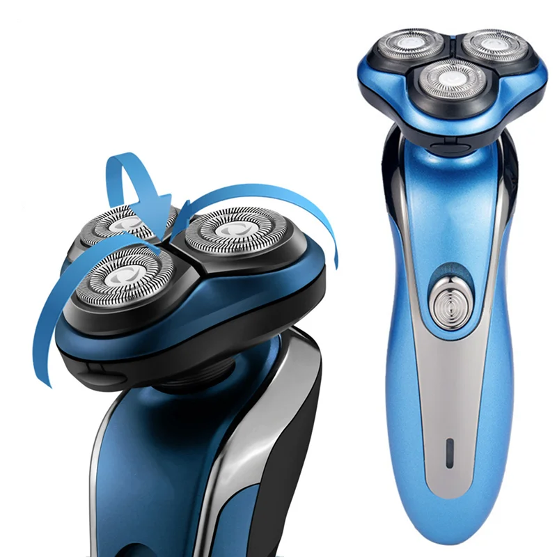 

Men's Electric Shavers 4D Floating Blade Washable USB Rechargeable Shaving Beard Machine High Power Electric Face Shaver Razor