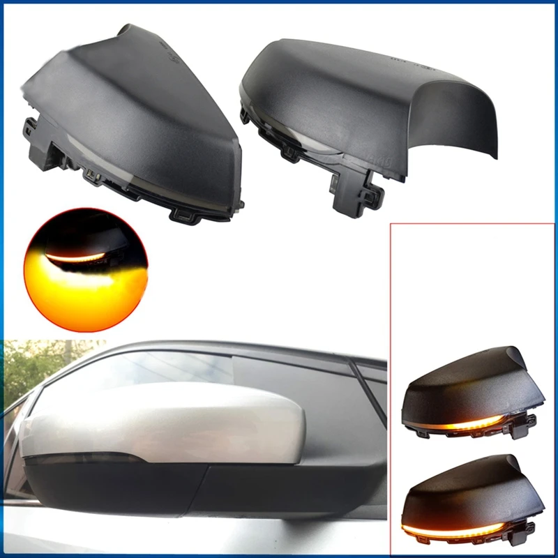 Боковые динамические указатели поворота заднего вида для VW POLO MK5 6R 2009-2013 6C 2014 2015-2017