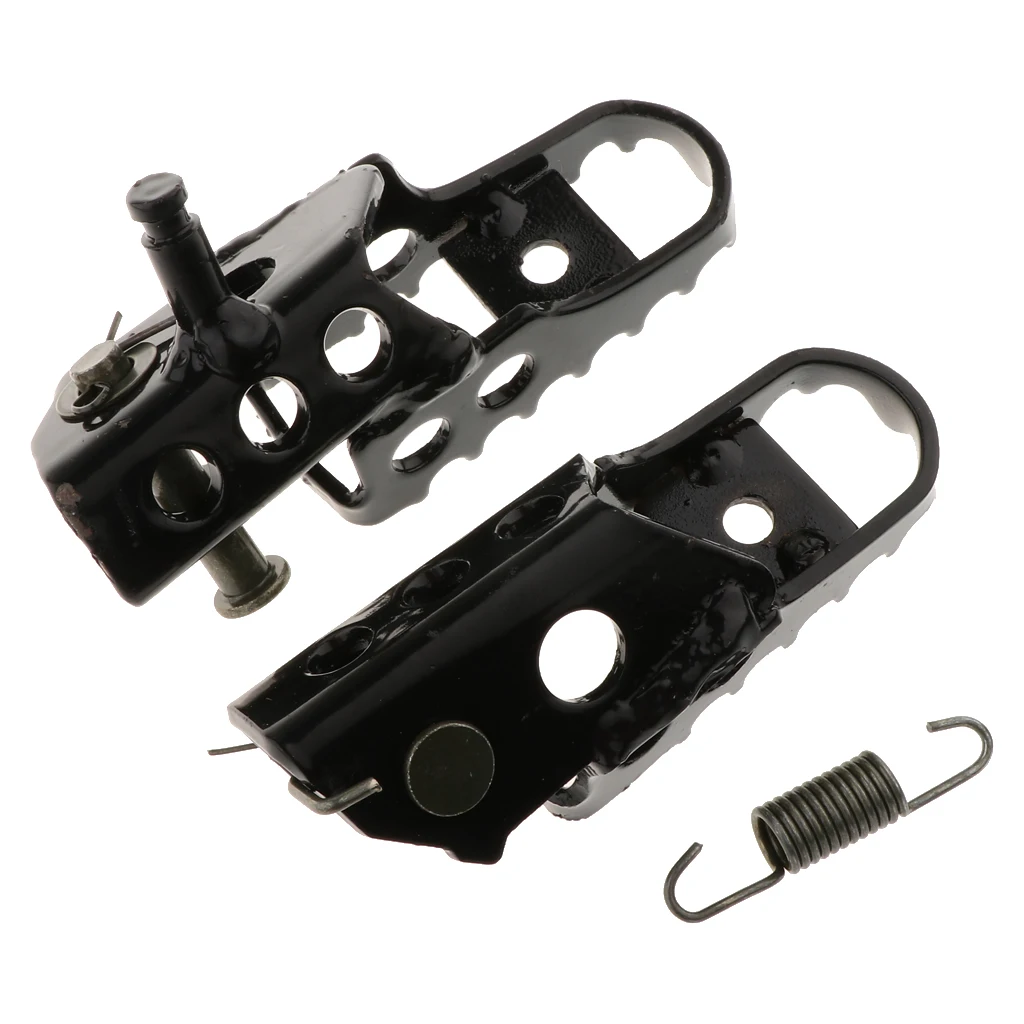 Пара передних подножек мотоцикла педали + пружина для