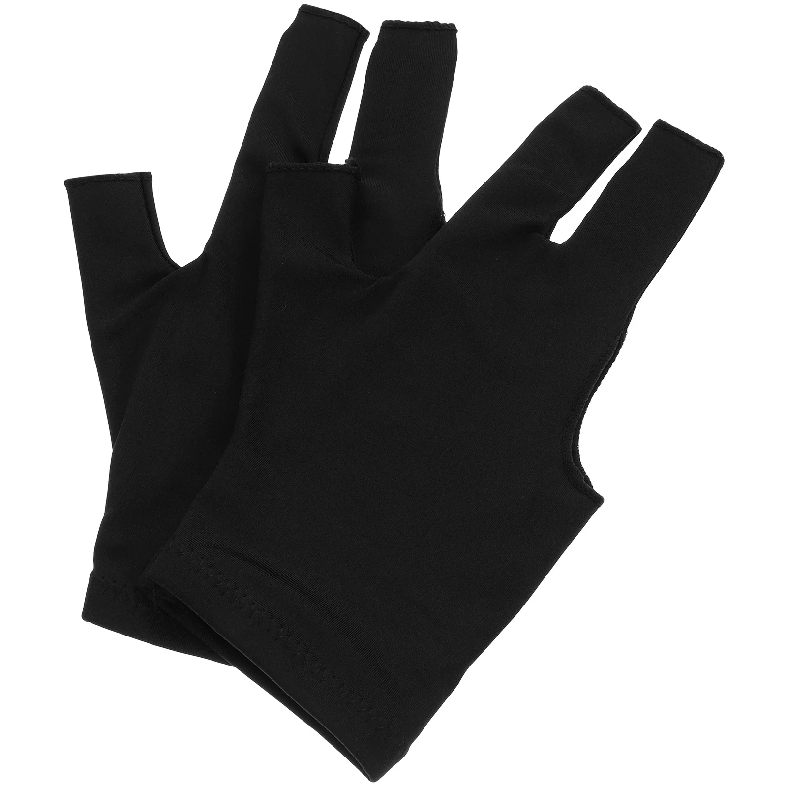 

1 Pair of Snooker Gloves Snooker Sports Gloves Breathable Gloves Nylon Gloves