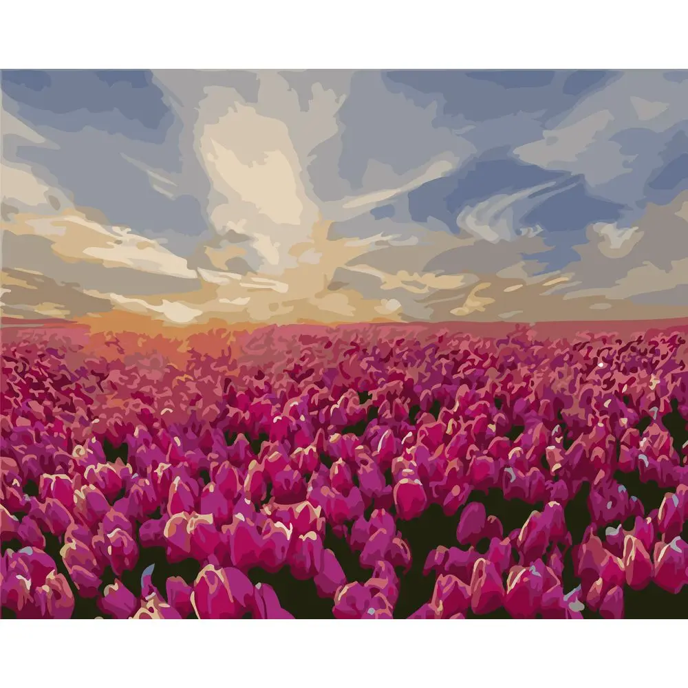 

No.1094 Painting By Numbers DIY Oil Coloring Paint By Numbers Set Gift Drawing By Numbers Canvas Decor New Arrivals