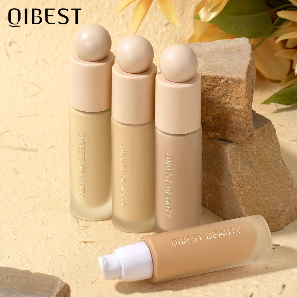 

4 Colors Liquid Concealer High Covering Moisturizing Oil Control Foundation Invisible Pores Dark Circles Freckle Face Makeup