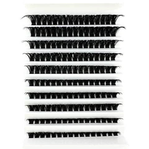 AMSDCN 5D пушистые кластеры для наращивания ресниц 8-16 мм