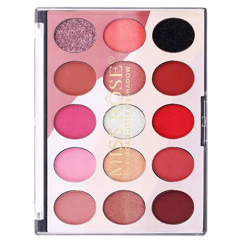 

Fashion EyePalette 15 Colors Matte Shimmer EyeNude Makeup Palette Glitter Eye Makeup Set