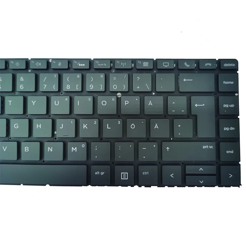 Шведская финская клавиатура SWE-FIN для ноутбука HP Elitebook 1040 G4 x360 G5 1050 G1 с подсветкой