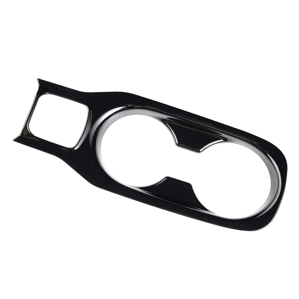 

Автомобильная глянцевая черная центральная консоль держатель стакана для воды декоративная крышка отделка наклейки для Toyota Corolla Cross 2021 2022 ...