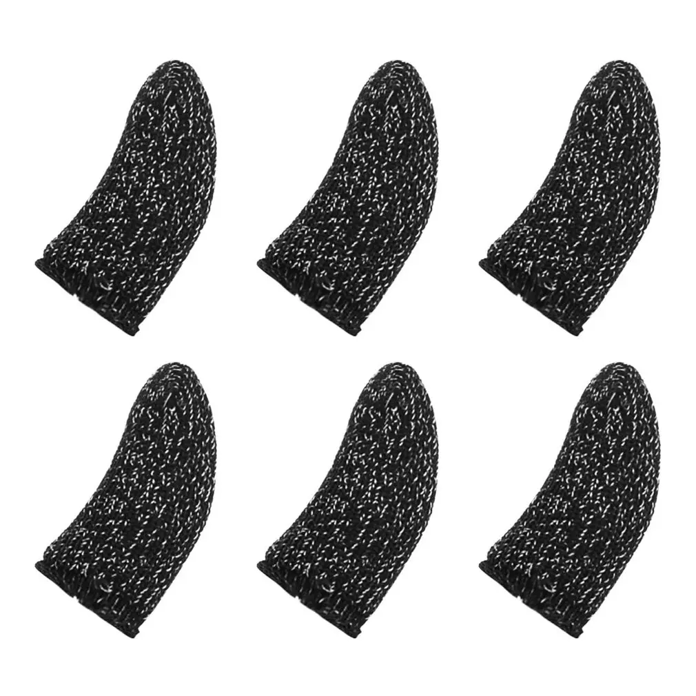 

8pcs Finger Cover Game Controller for PUBG Sweat Proof Non-Scratch Sensitive Touch Screen Gaming Finger Thumb Sleeve Gloves