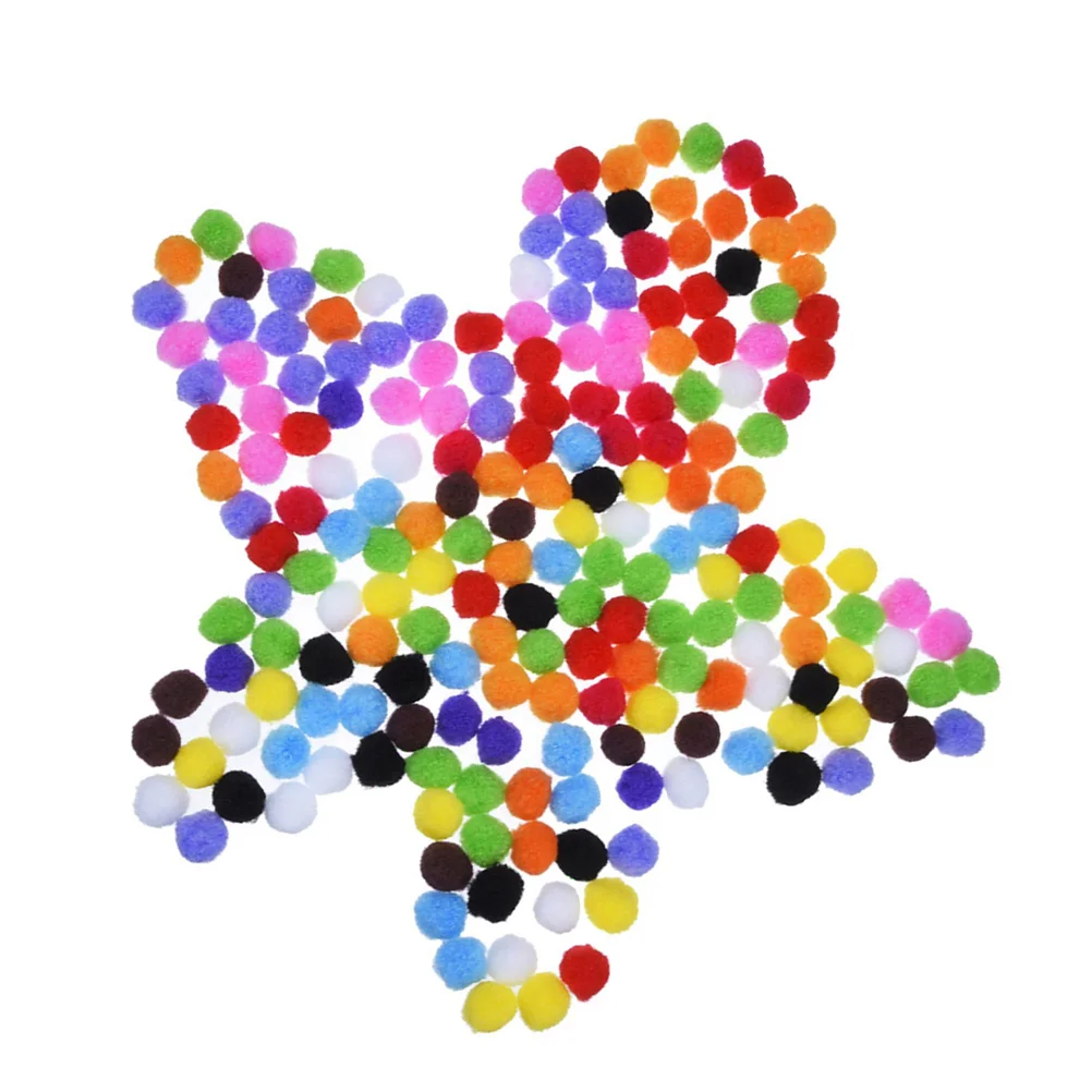 Рисунок 2 - 10 мм, разноцветные помпоны для