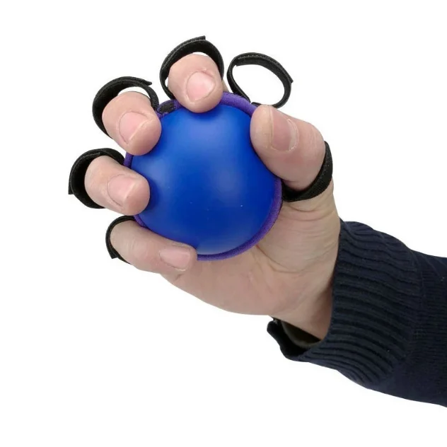 

Hand Grip PU Ball Finger Practice Hemiplegia Exercise Muscle Power Rubber Rehabilitation Training Gripper Fingers Hand Grip Ball