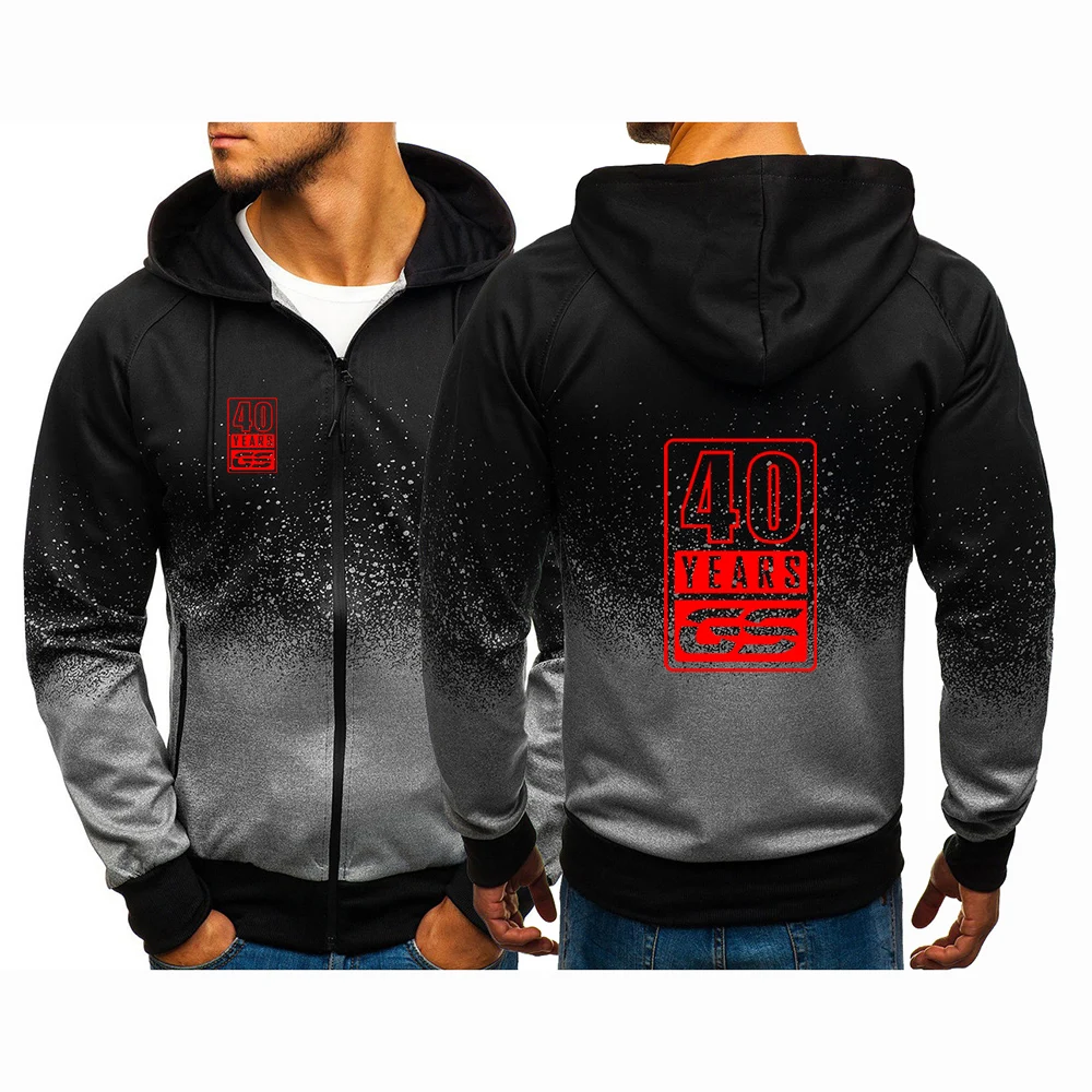 2025 Мотоцикл R1200 новинка 40 лет GS весенне-осенняя толстовка с капюшоном на молнии