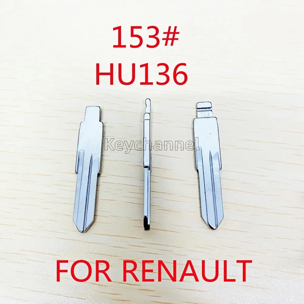 

10/20 Шт. HU136 KD Лезвие Ключа Пустые Ключи От Автомобиля Для Renault Duster Logan Sandero Clio4 Twingo Дистанционный Ключ D...