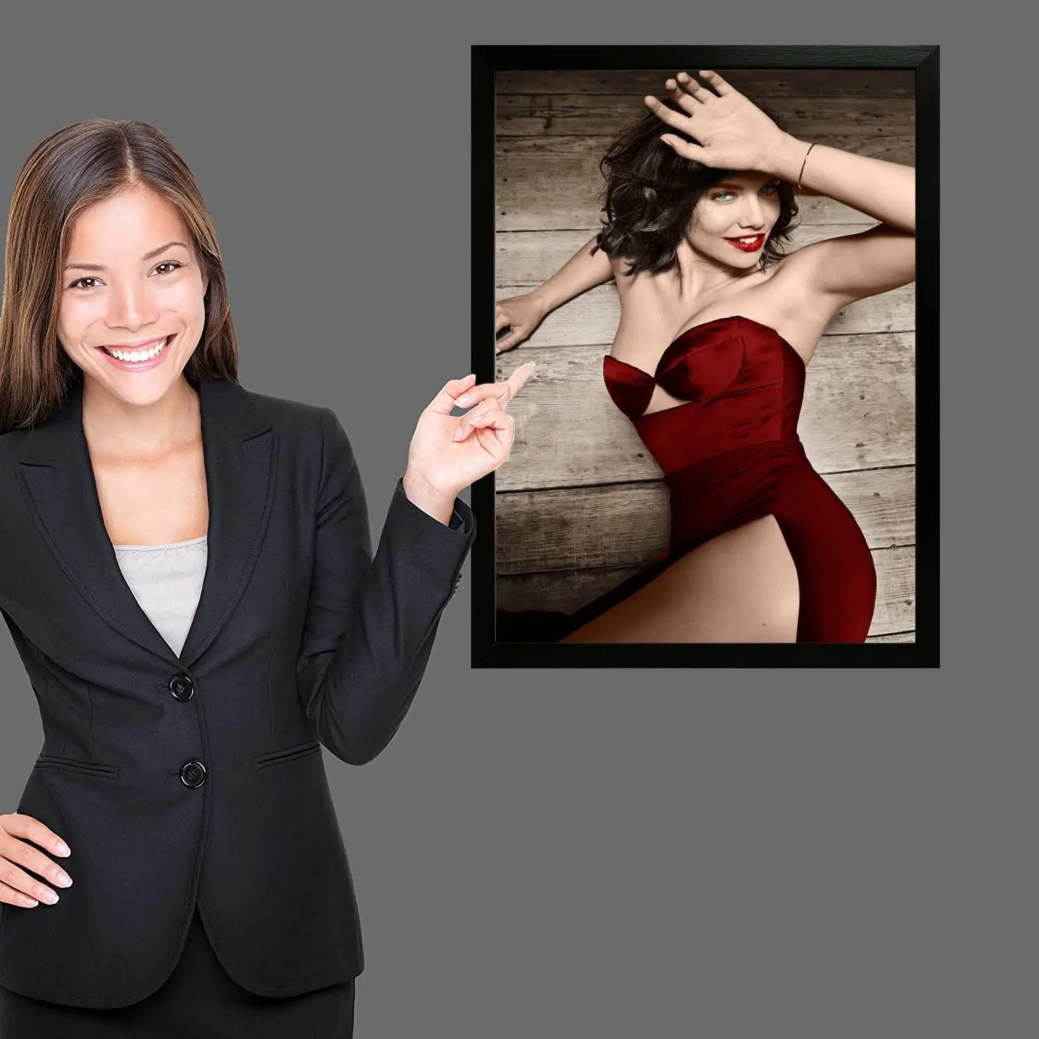 Печать на холсте Lauren Cohan Современный