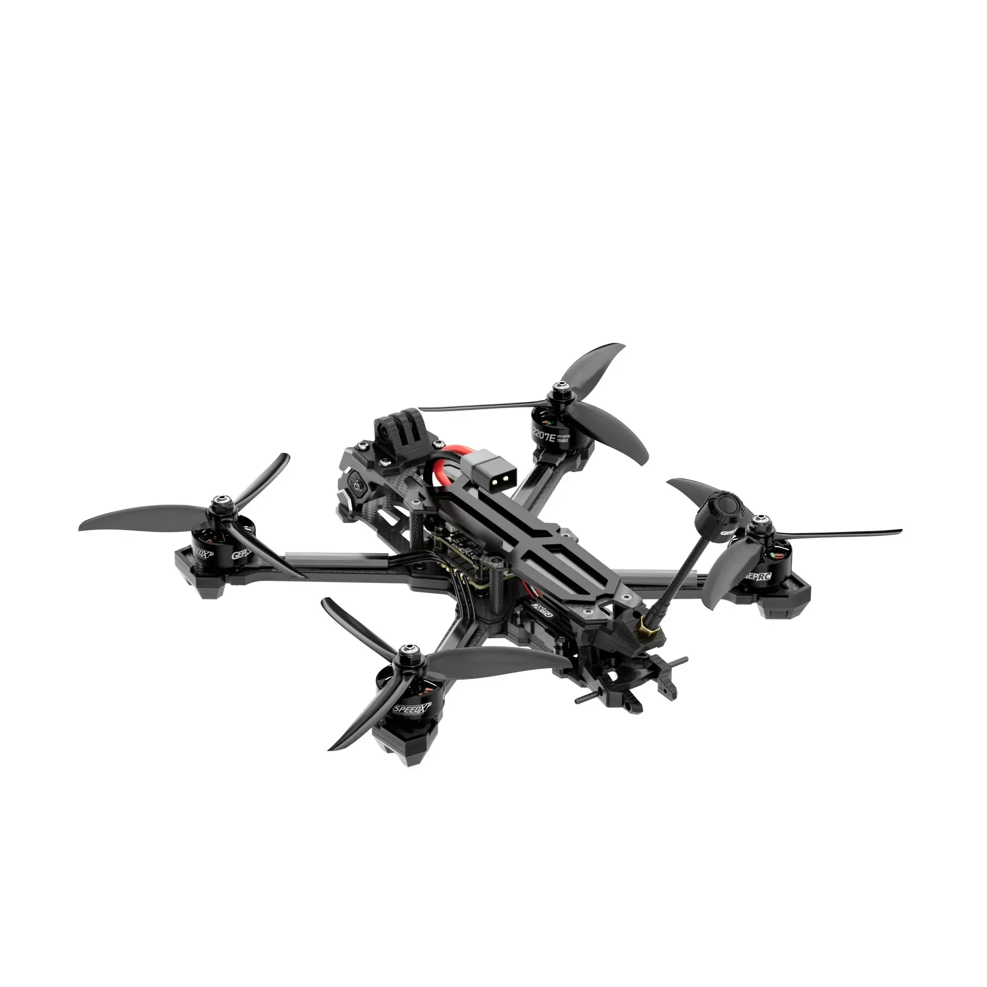 GEPRC Vapor-X5 5-дюймовый аналоговый FPV Quad F722 60A 5 8G 1 6 Вт VTX Caddx Ratel2 SPEEDX2 2207E 1960KV 6S LiPo