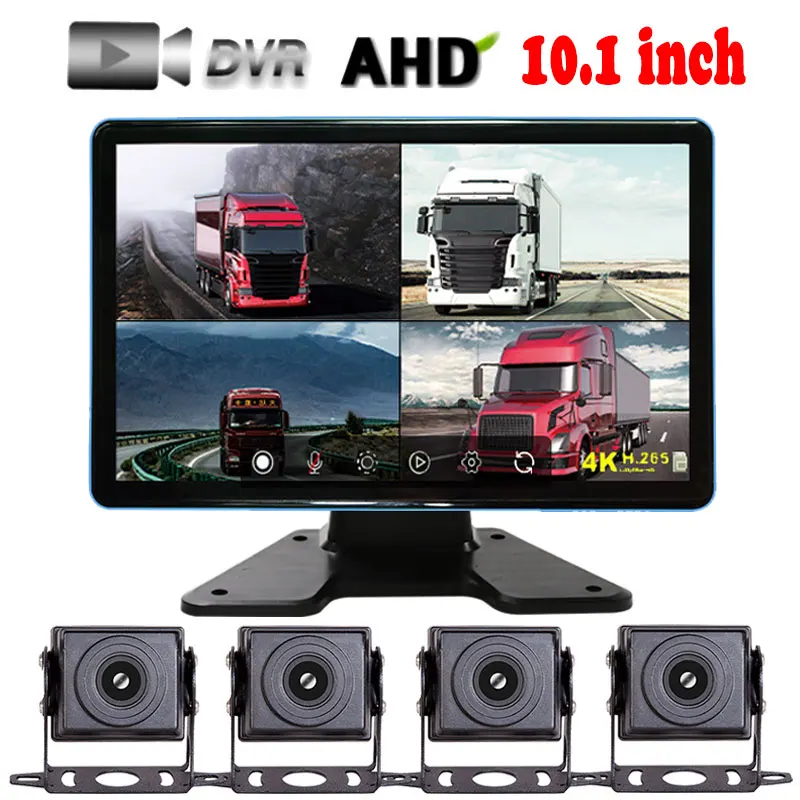 

New 10.1 inch Touch Screen Car/RV/Bus/Truck AHD Monitor System 1080P Vehicle CCTV Camera HD Night Vision Reversing Parking