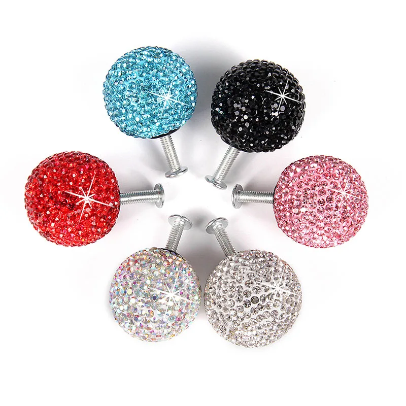 

Crystal Ball Furniture Knob Handles Dresser Drawer Kitchen Cabinet Pull Cupboard Handle Wardrobe Door Knobs Hardware Home Decor
