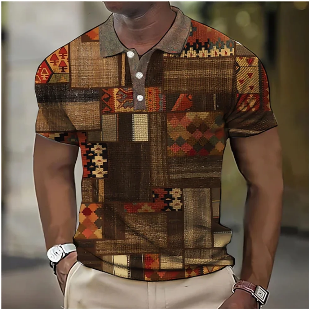 

Mens Polo Shirt Male Fashion Clothing Short Sleeve Polo Blouse New Summer Man Business Street Costumes Oversized Tees Polo Shirt