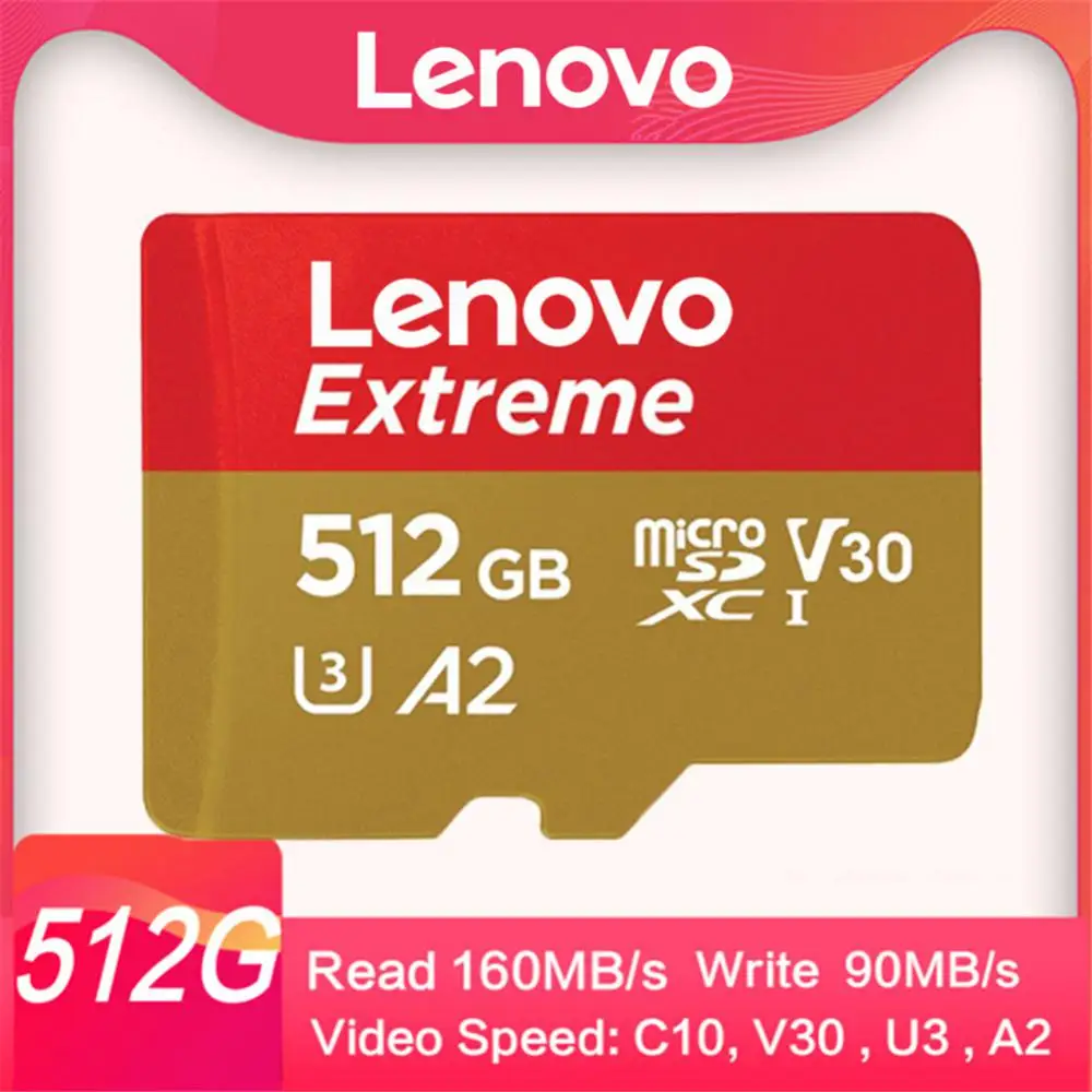 TF-карта памяти Lenovo 16 ГБ 32 64 128 256 512 ТБ |