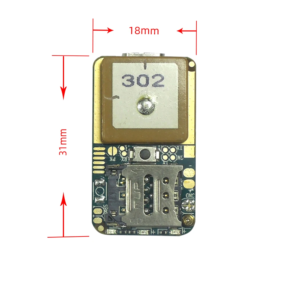 ZX302 PCBA Micro GSM GPS модуль трекера микросхема по низкой цене для производства детских