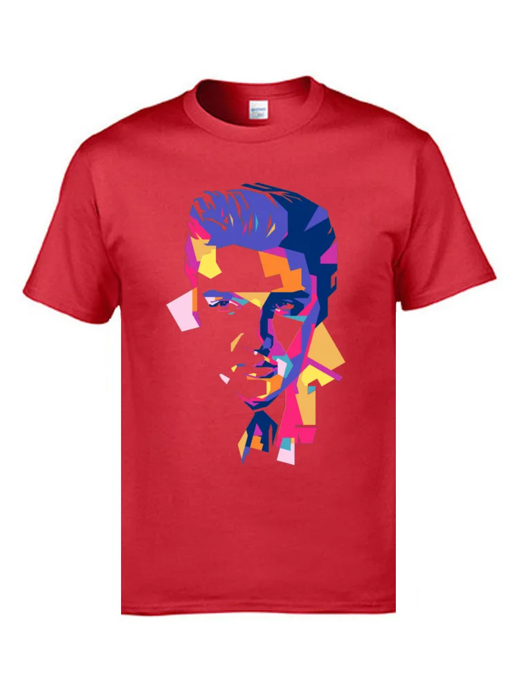 

Elvis Presley T Shirts Christmas With Elvis Art Design Music Characters Latest T-Shirt Men Fashion Good Quality Clothing Shirts