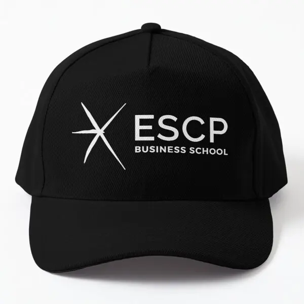 

Escp College Logo Baseball Cap Hat Casual Fish Casquette Bonnet Boys Summer Black Sun Sport Solid Color Spring Mens Outdoor