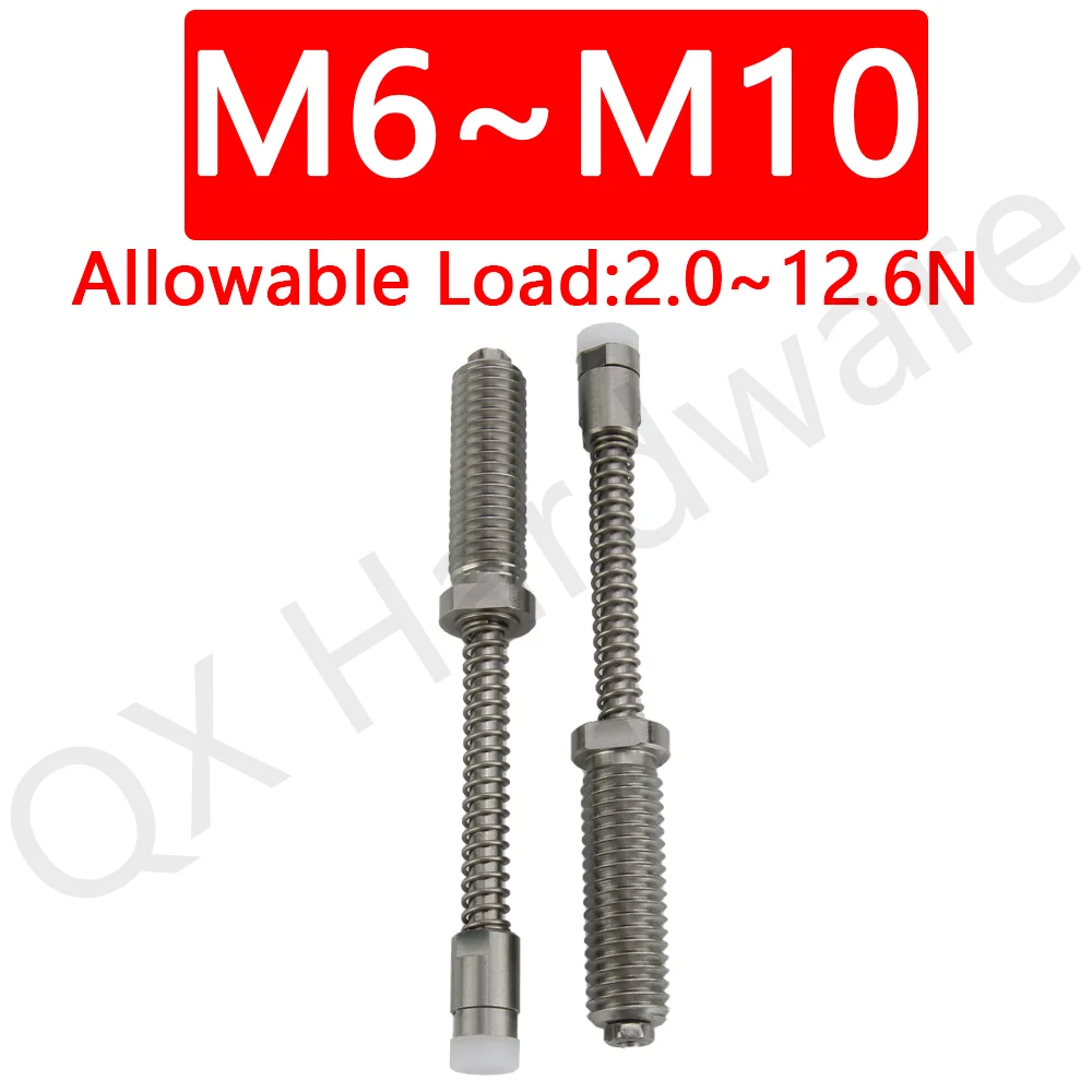 QX529 пружинная видимая втулка встроенный Плунжер POM наконечник из нержавеющей