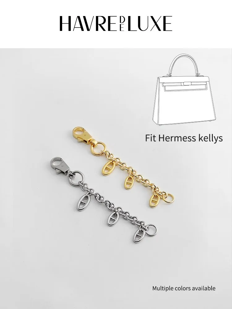 Bag Extension Chain Pig Nose Metal Not Fade Transformation armpit crossbody belt Messenger Bag Shoulder Strap Accessories