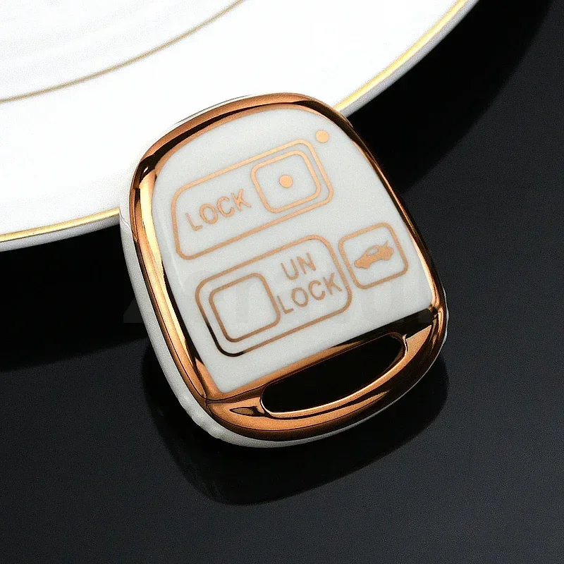 

Чехол для Toyota Land Cruiser YARIS CAMRY RAV4 Corolla Prado Tarago Avensis FJ для Lexus GS, чехол для автомобильного ключа из ТПУ, аксессуары