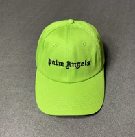 palm angels 22ss letter logo embroidered premium baseball cap mens golf mens womens fashion casual hat with free shipping