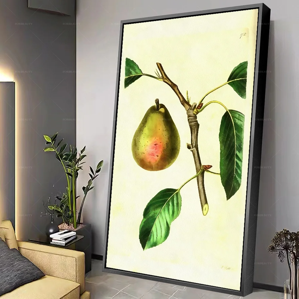 

ForBeauty абстрактный цветок с фруктами Холст Живопись Водонепроницаемый Открытый