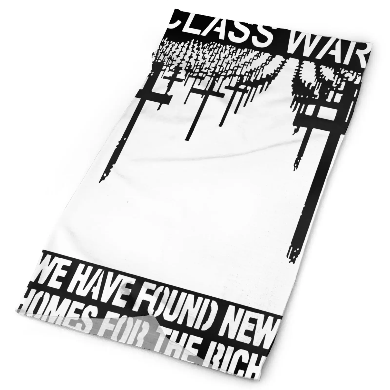 

Class War Anarcho Anti Capitalism Men's Bandana Bandana Men Tactical Accessories Skis Scarf Face Mask Woman Scarves Helmet Ski