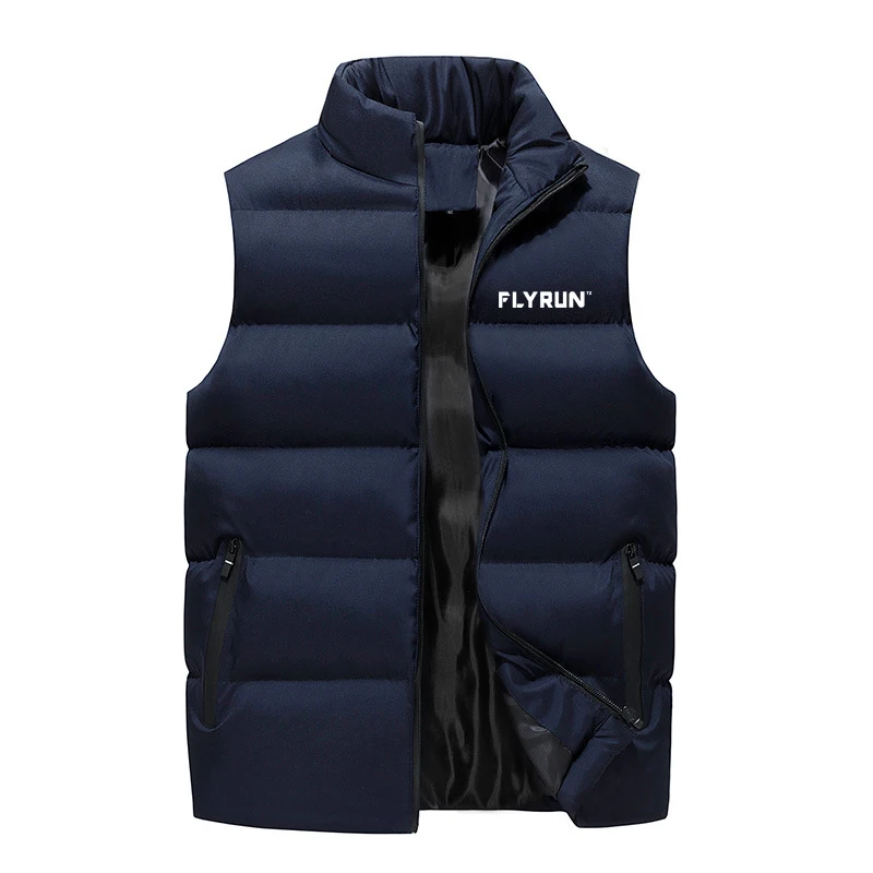 

Winter Cotton Sleeveless Vest Men Solid Color Breathable Windproof Waterproof Sport Tank Tops Training Mtb Cycling Vests Homme