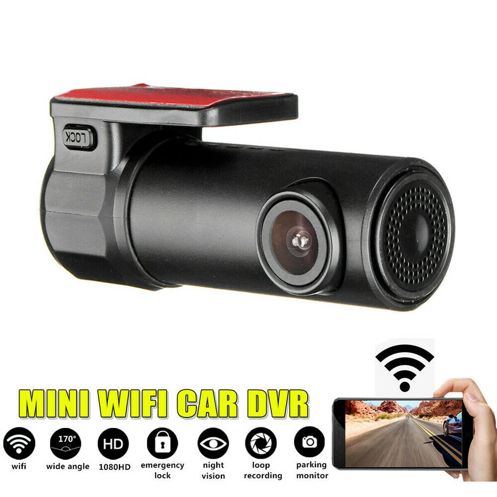 

HD 1080P Car DVR Dash Cam 170 Wide Angle Video Camera Night vision Recorder