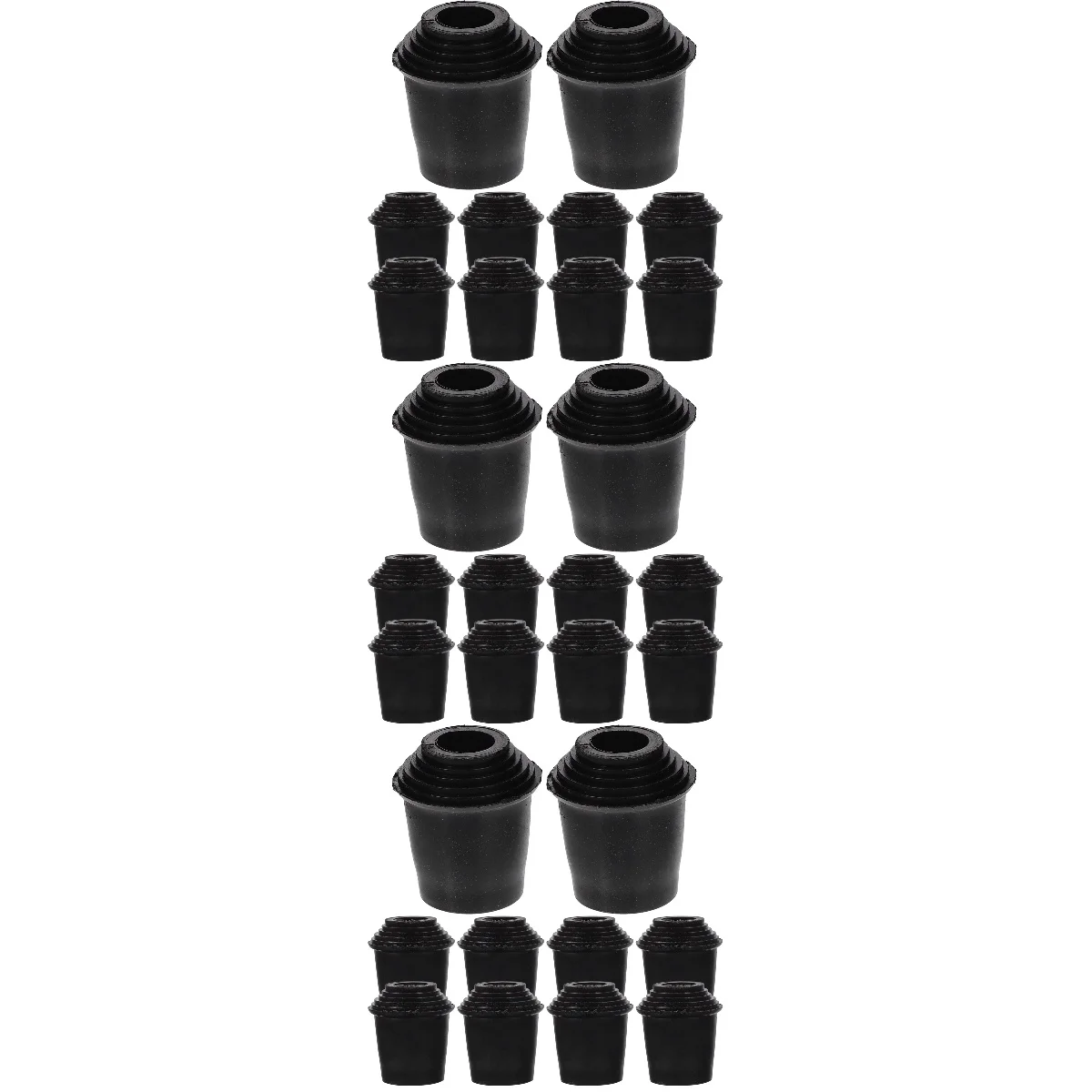 

30 pcs Easy Installation Drum Sleeve Drum Support Foot Pad Anti-slid Drum Sleeve