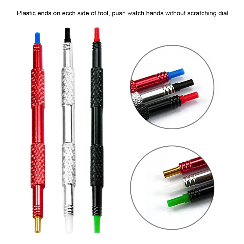 3/4/5/6PCS Watch Hand Pressers Pusher Fitting Set Kit Watchmakers Watch Repair Tool Kits Double-ended Needle Pen And Needle Set
