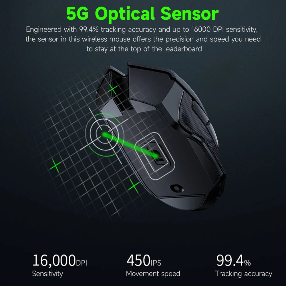 Мышь Компьютерная Razer Basilisk X Беспроводная игровая 16000DPI |