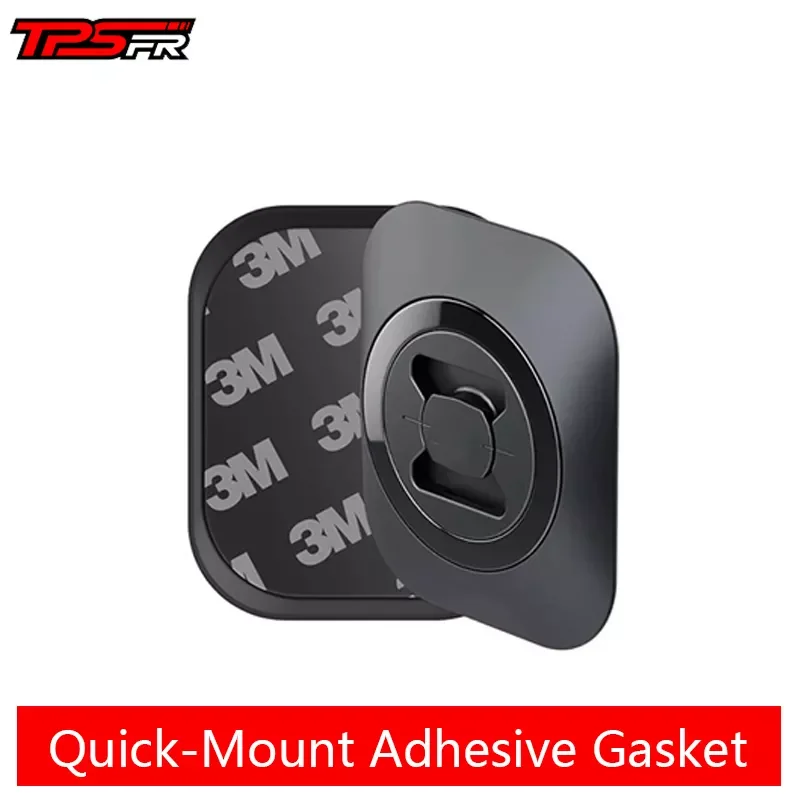 

1pcs Adhesive Universal Interface Quick Mount Adapter For Air-vent/Car/Bike/Wristband Holder Multi 3M Gasket Compatible OEM SP