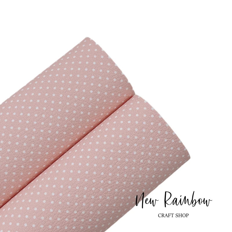 Новая коллекция радужных цветов 22x3 0 см/A4 в горошек из искусственной кожи для