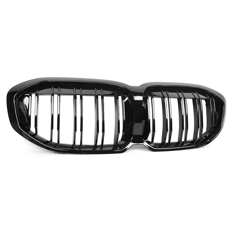 

Body Kit Modified Single-line/double-line Bright Black Racing Grills Front Grille Fit For BMW 1 Series Hatchback F40 2021