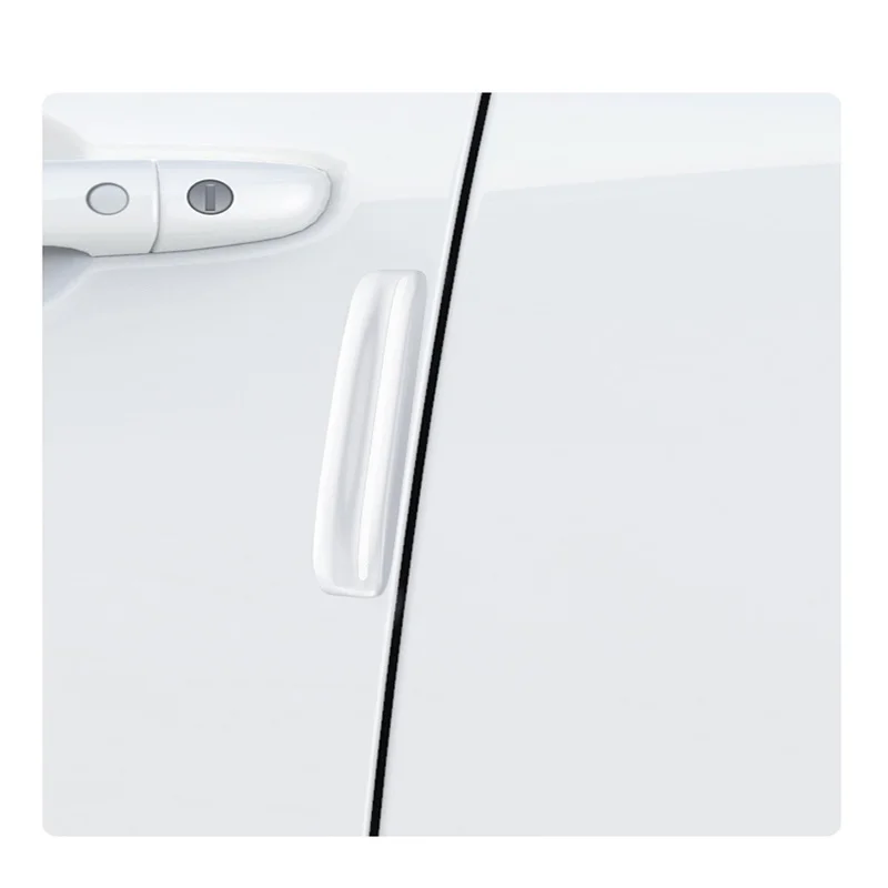 

4 шт., силиконовые наклейки на дверную ручку автомобиля