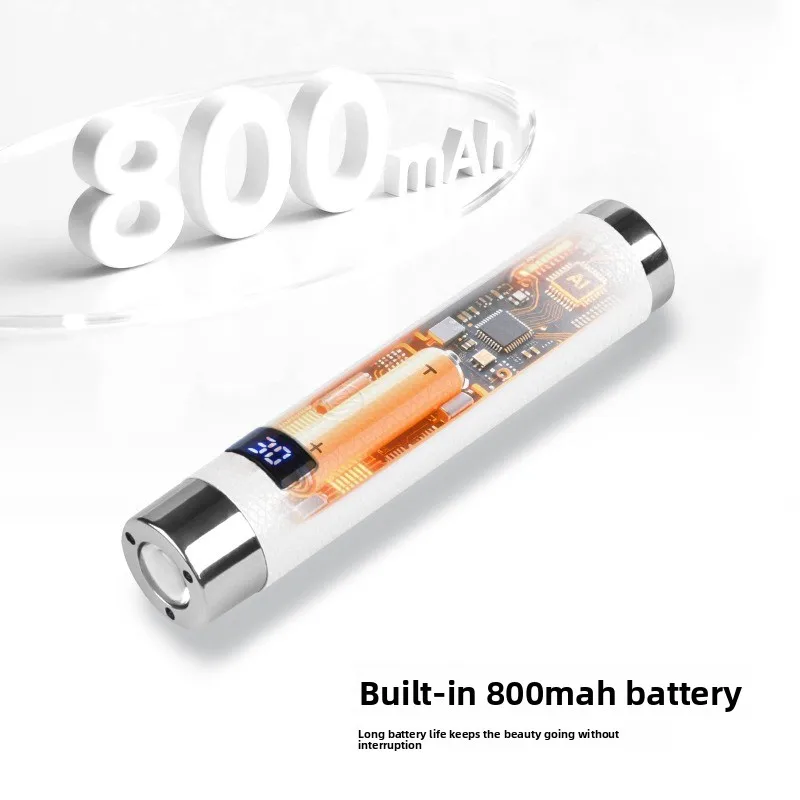 Фото Новая мини-лампа для сушки ногтей UV/LED с датчиком AI, перезаряжаемая, беспроводная, настольная и портативная, для маникюра, салонный инструмент №4