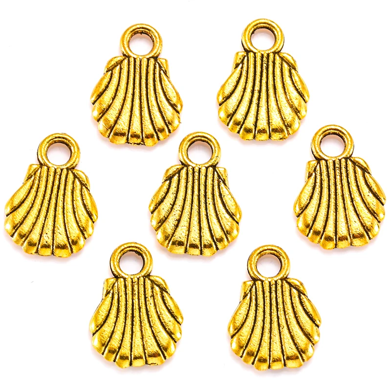 50 шт. подвеска-ракушка для ожерелья браслета серьги сделай сам изготовление