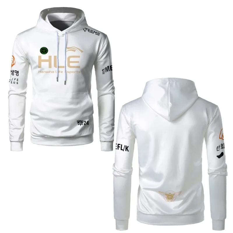 Новая форма для киберспорта HLE толстовка с капюшоном League Of Legends World Finals Джерси LOL